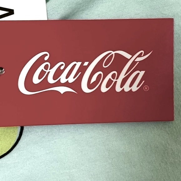 Wildfox Lyla Drink Coke® Soothing Sea Cotton Graphic Tank Top -Size X Small, NWT - Picture 10 of 15